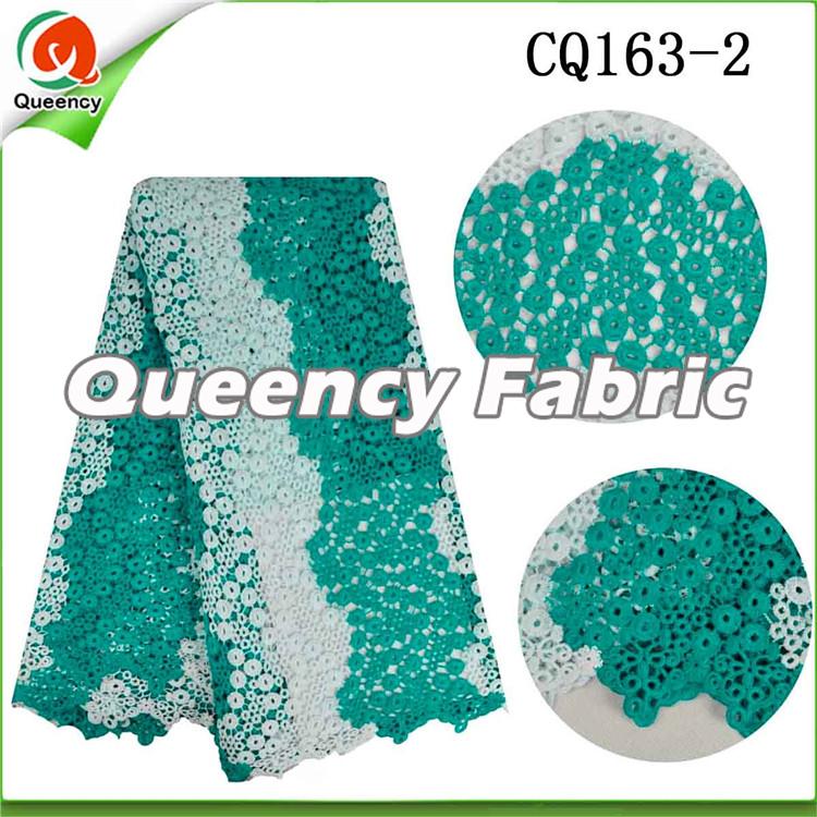 Teal Lace Nigeria Chemical Fabric Teal Lace Nigeria Chemical Fabric