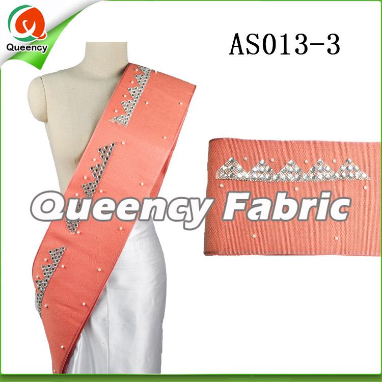 ASO OKE HEADTIE IN PEACH ASO OKE HEADTIE IN PEACH