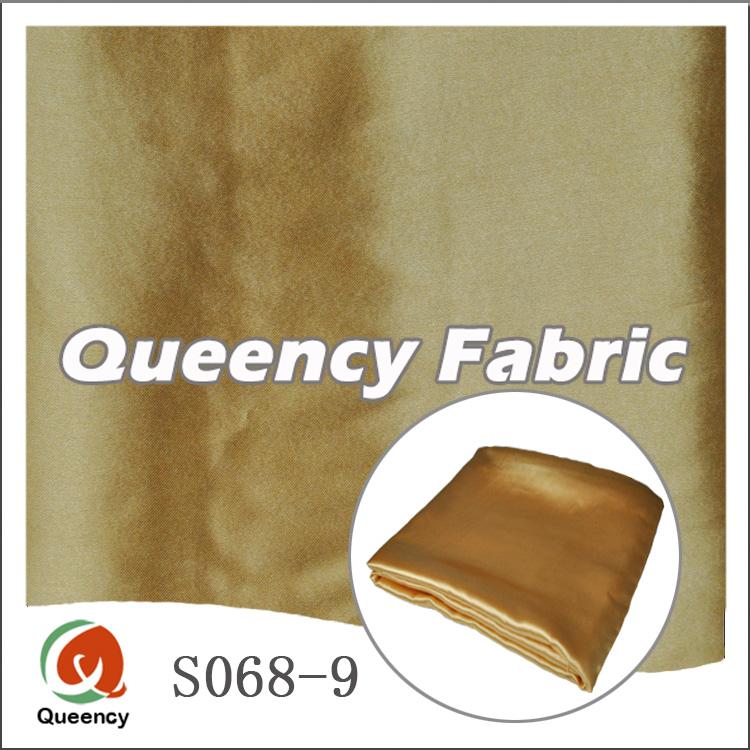 GOLD SATIN FABRIC