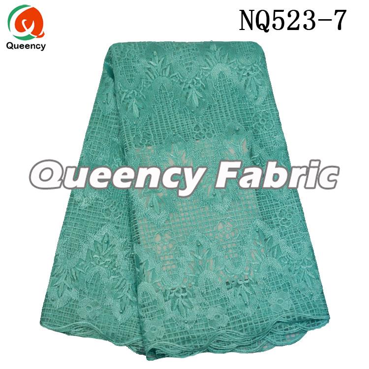 Net Lace Beaded Fabric 
