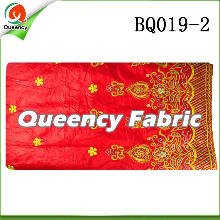 High Quality Embroidery bazin fabric