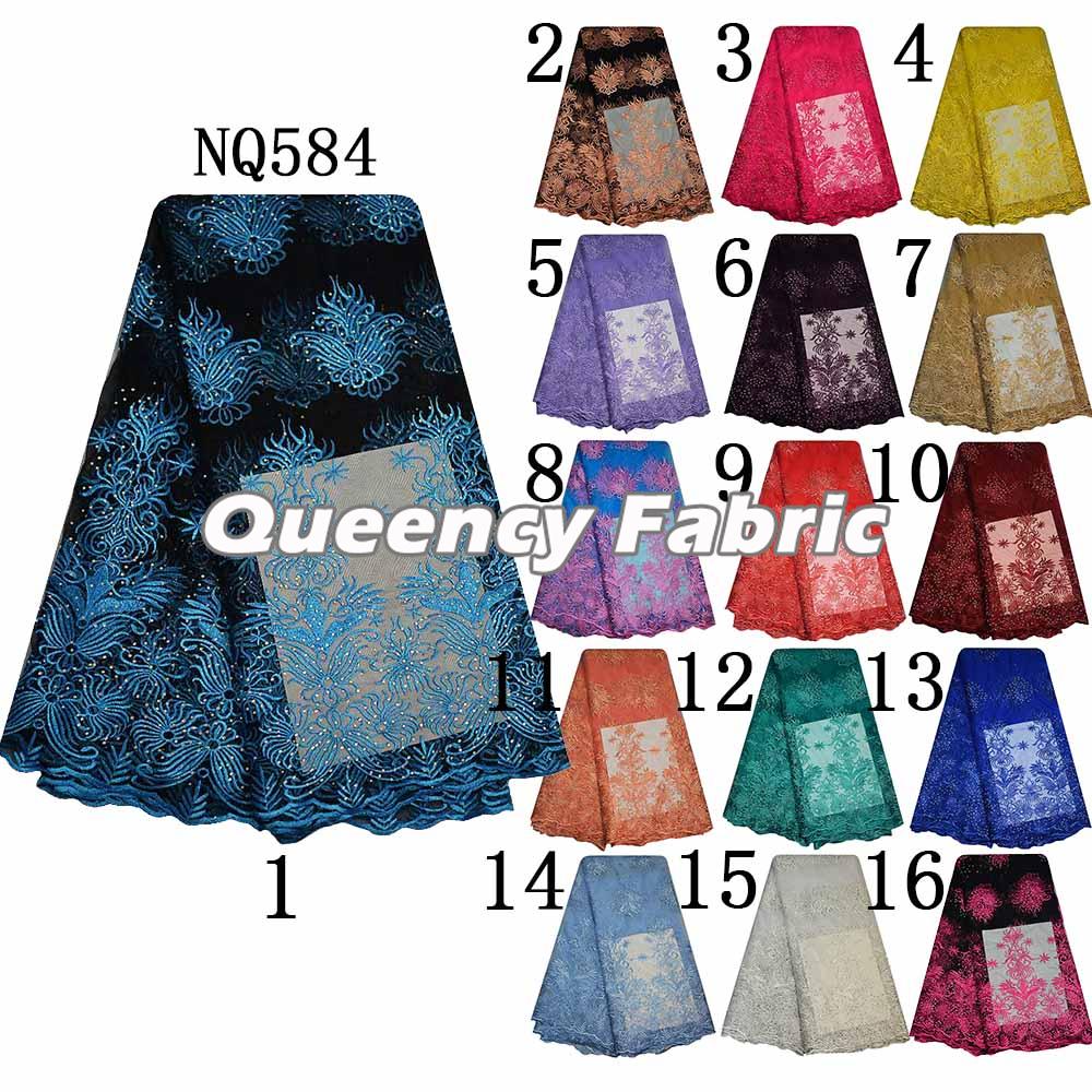 African French Lace Tulle Fabric Collection 