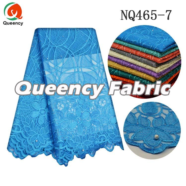 Beaded Lace Netting In Turquoise Blue Beaded Lace Netting In Turquoise Blue
