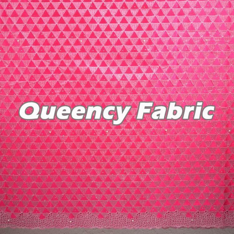 Fushia Lace French Fabric Fushia Lace French Fabric