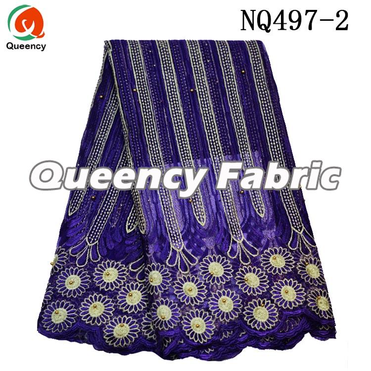 French Embroidery Beaded Lace Fabric French Embroidery Beaded Lace Fabric