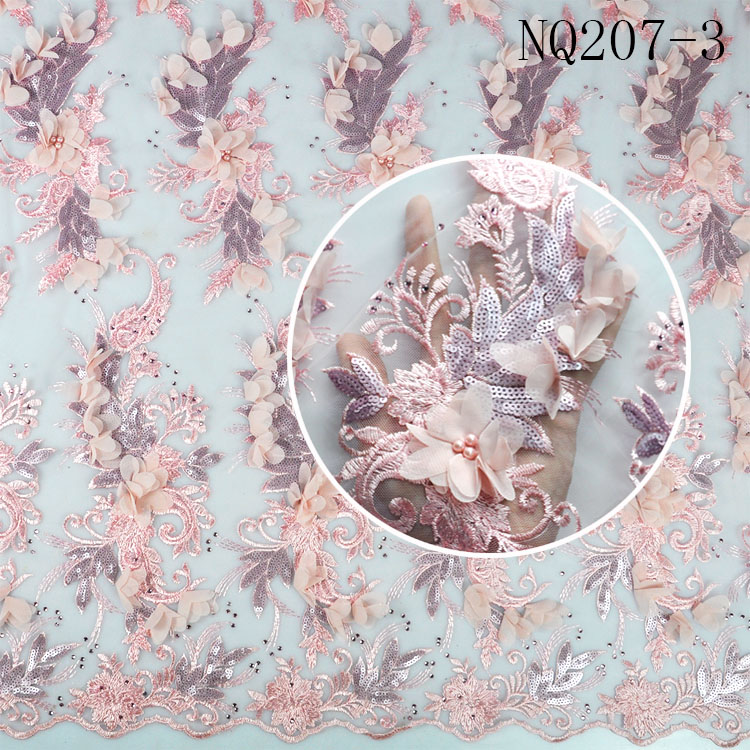 peach embroidery fabric peach embroidery fabric