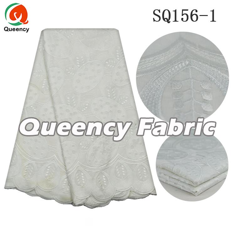 White Swiss Cotton Lace Fabrics