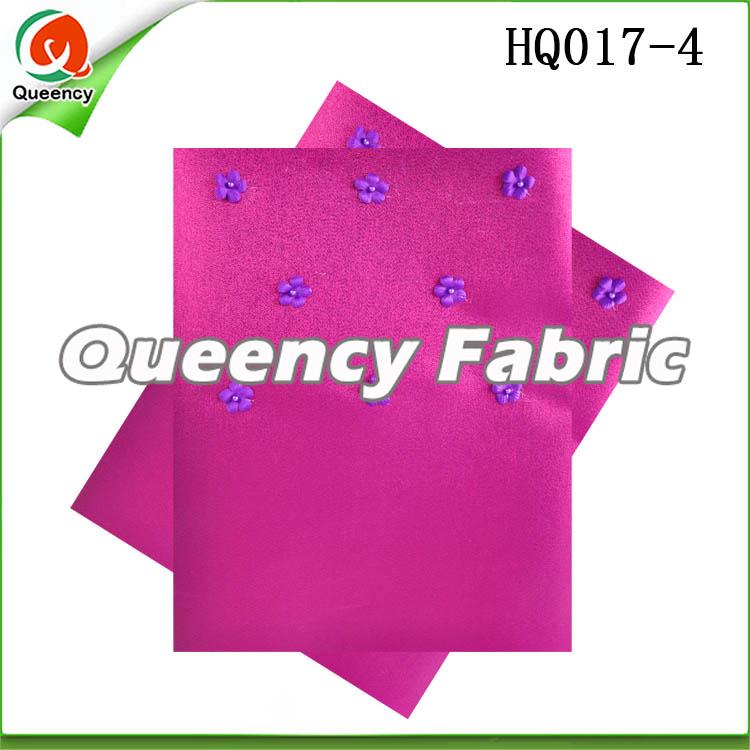 Fushia Sego Applique Gele