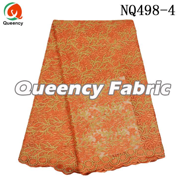 Chantilly Lace Nigeria Beaded Fabric 