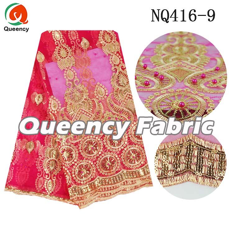 Fushia Lace Tulle Fushia Lace Tulle