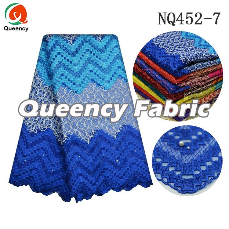 Nigeria Lace In Royal Blue Nigeria Lace In Royal Blue