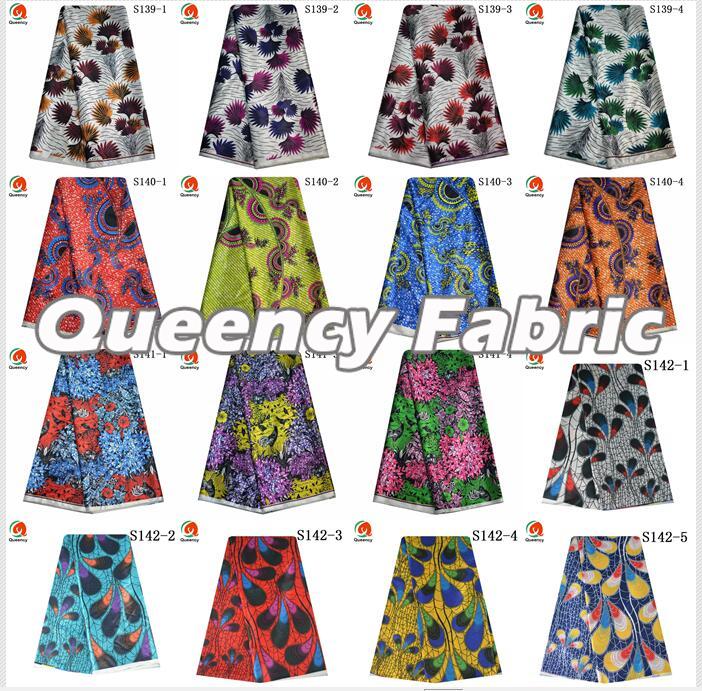 African Satin Fabric Collection 