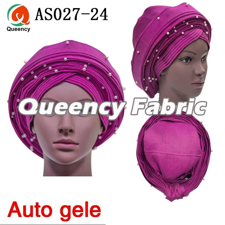 Wholesale Nigerian Ladies Auto Gele Headtie Wrap 