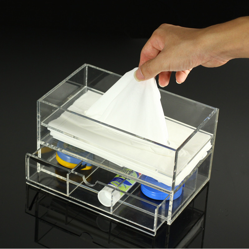 Rectangle Acrylic Tissue Box