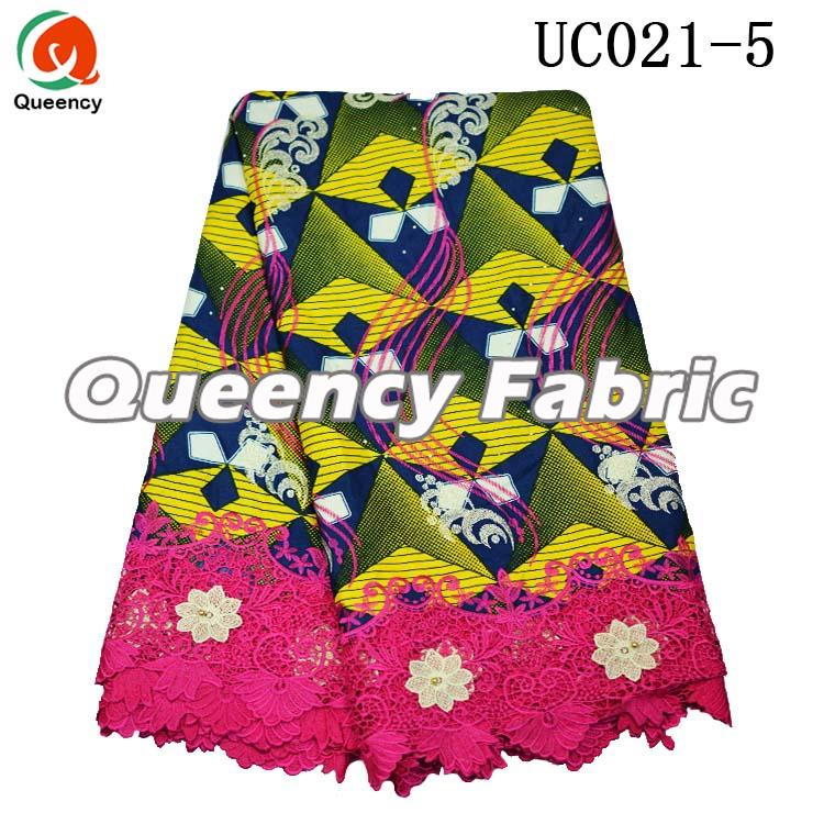 African Wax Ankara Lace Material African Wax Ankara Lace Material