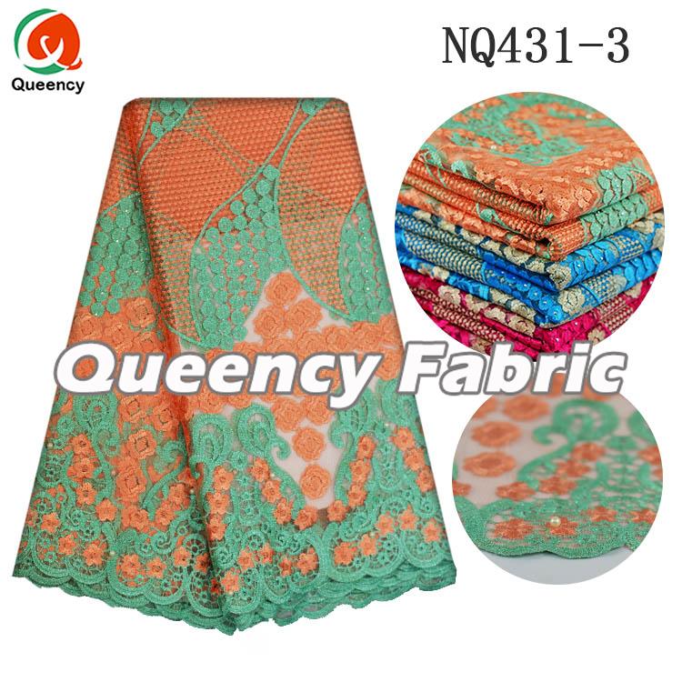Net Lace In Peach Net Lace In Peach