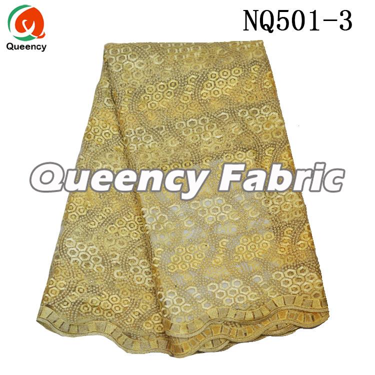 Gold Wedding Dresses Tulle Fabric 