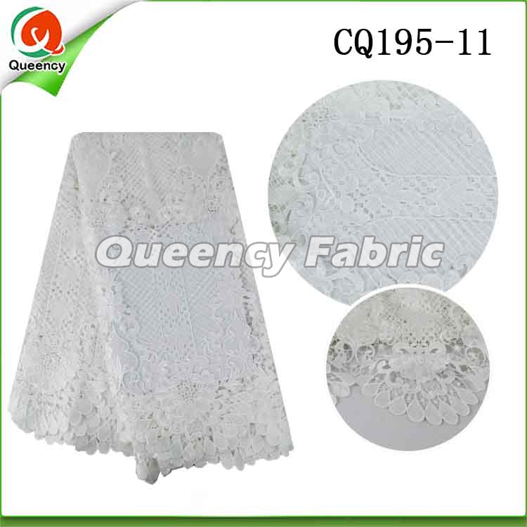 White Cotton Guipure Lace White Cotton Guipure Lace