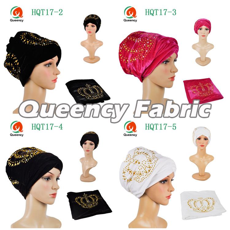 Muslim Turban Stones Velvet