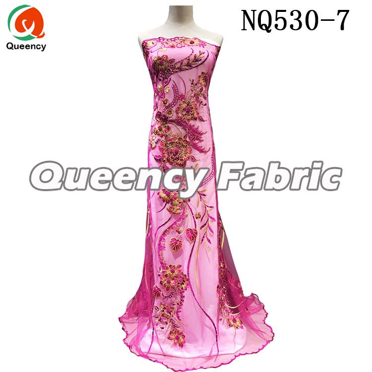 Fushia French Embrodiered Lace Fushia French Embrodiered Lace