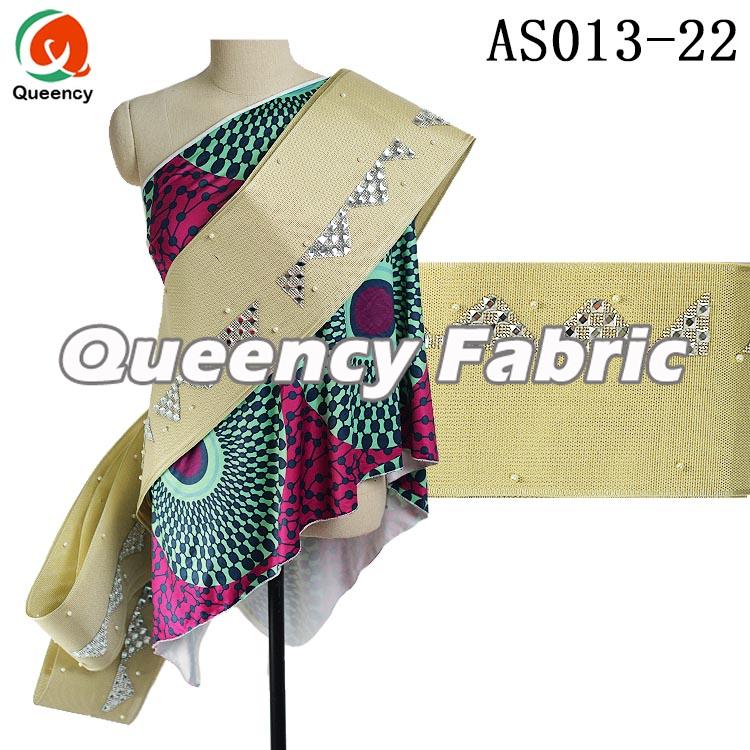 Aso Oke Headtie With Stones Aso Oke Headtie With Stones