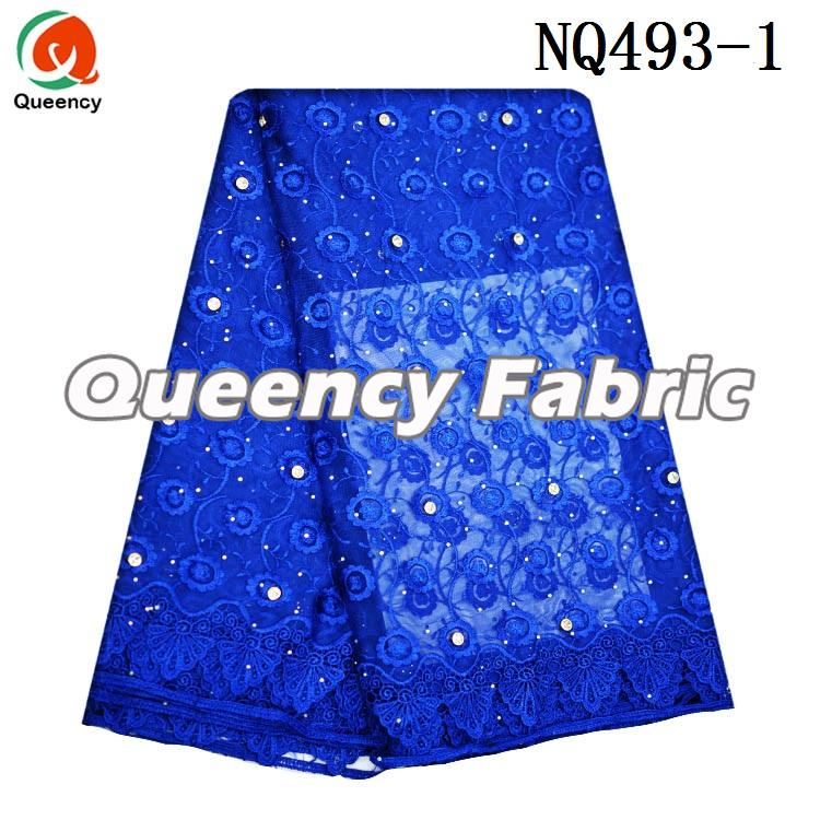 Royal Blue Netting Material Lace Dresses Royal Blue Netting Material Lace Dresses