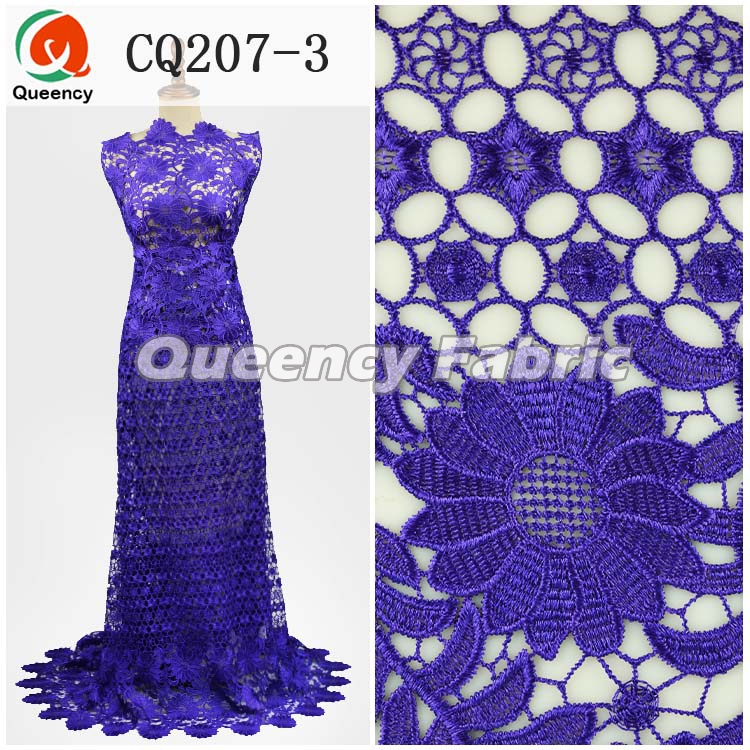 Purple Nigerian Cord Lace Dress Styles Purple Nigerian Cord Lace Dress Styles