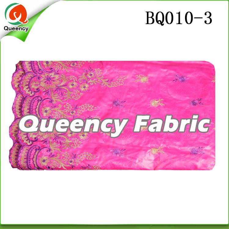 Embroidery bazin fabric