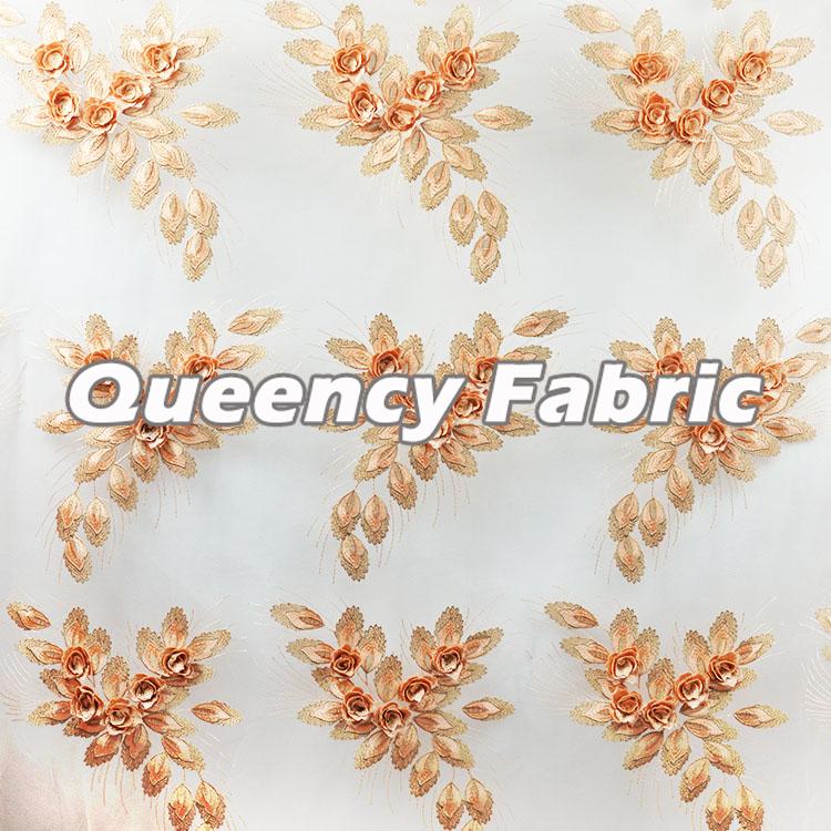 African 3d Tulle Lace Dresses African 3d Tulle Lace Dresses