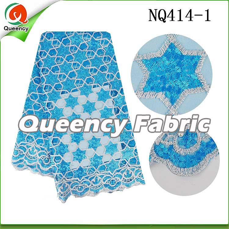 Tblue French Lace African Tblue French Lace African