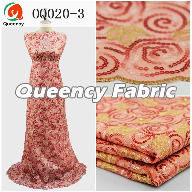 Peach Swiss Double Organza Laces Peach Swiss Double Organza Laces
