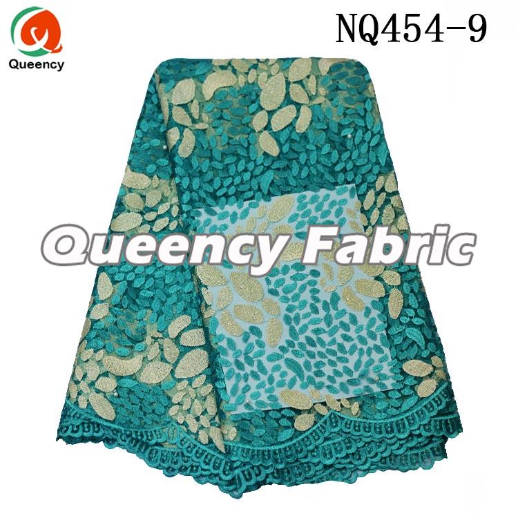 Embroidered Lace Tulle Fabric 