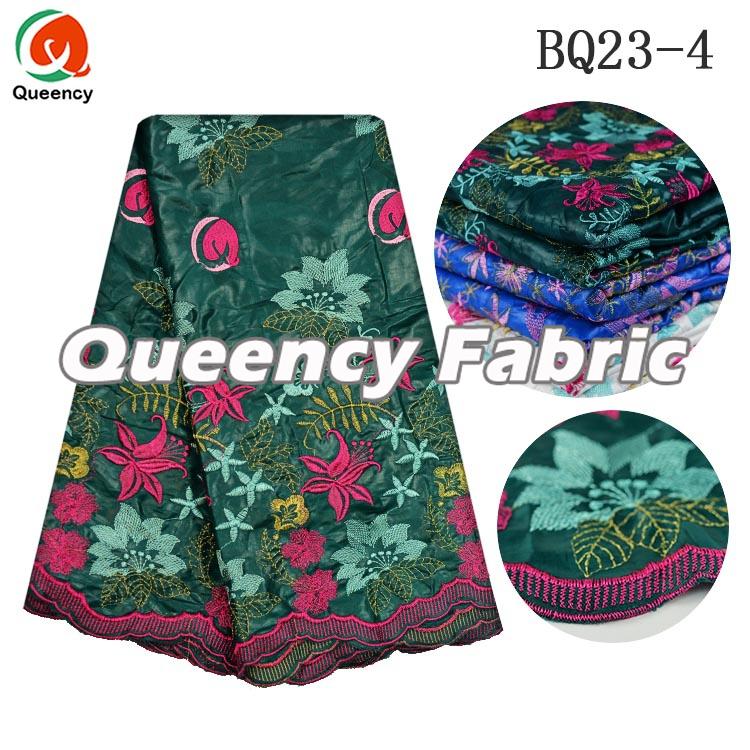 Floral Embroidered Damask Bazin Floral Embroidered Damask Bazin