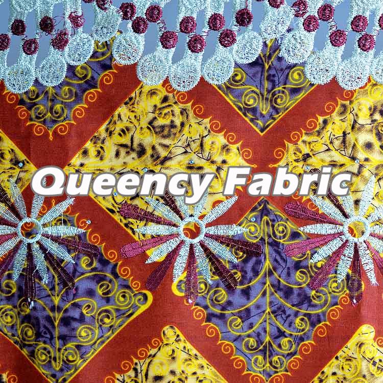 Ladies Wax Lace Fabric Ladies Wax Lace Fabric
