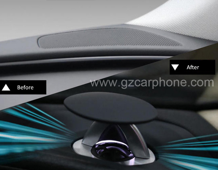 Audi B&O speaker lifting tweeter Audi B&O speaker lifting tweeter