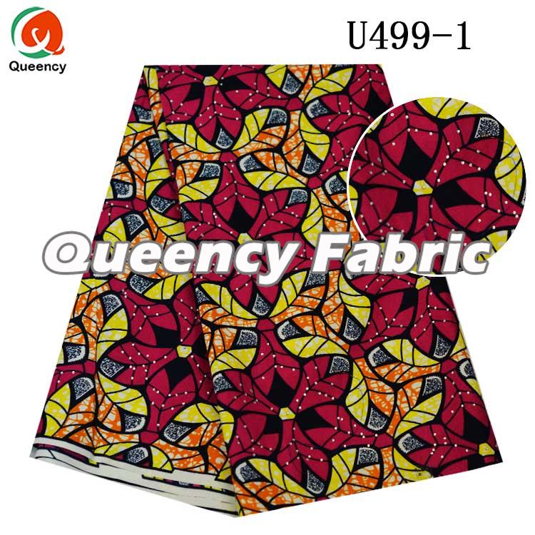 African Baeded Wax Prints Fabric 