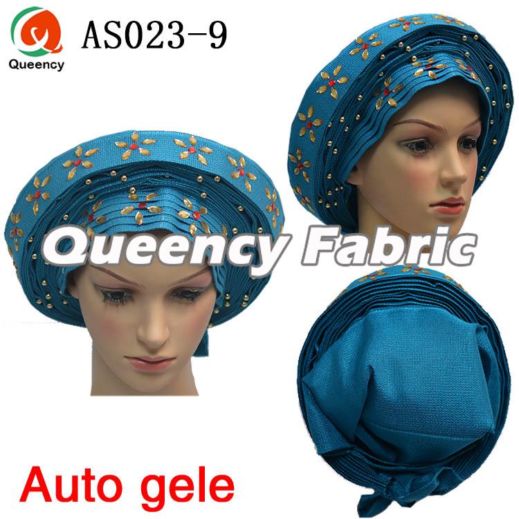 African Auto Gele Ladies Wedding Headtie