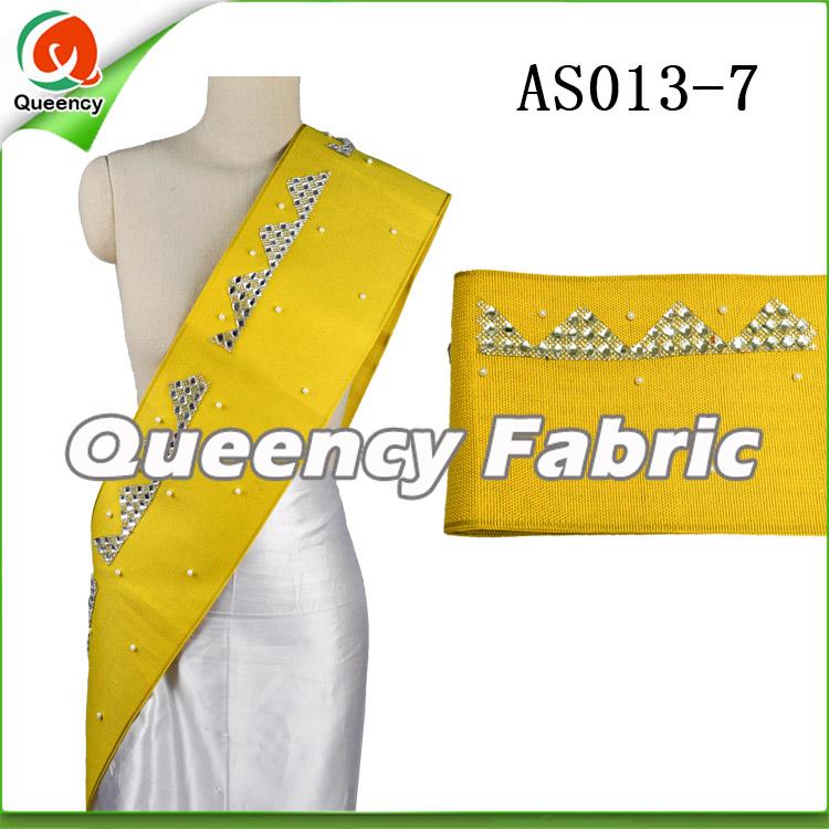 ASO OKE HEADTIE IN YELLOW ASO OKE HEADTIE IN YELLOW