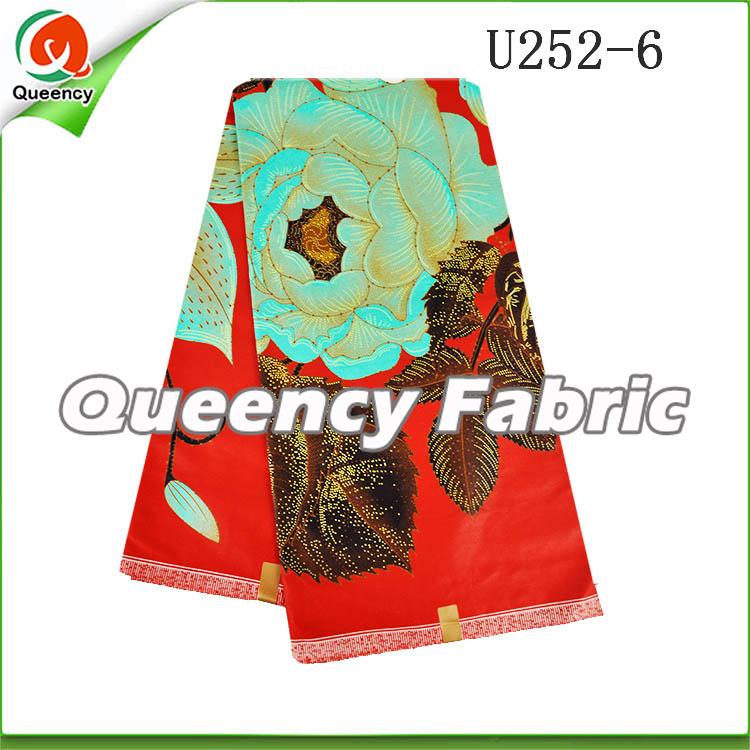 Ankara Fabric With Flowers Print