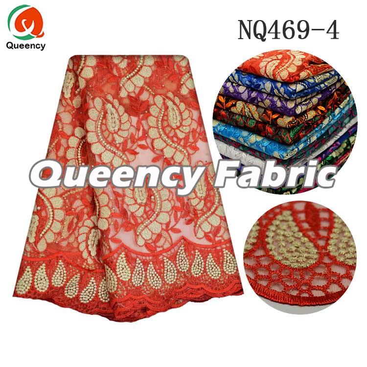 Red Lace Nigeria Tulle Red Lace Nigeria Tulle