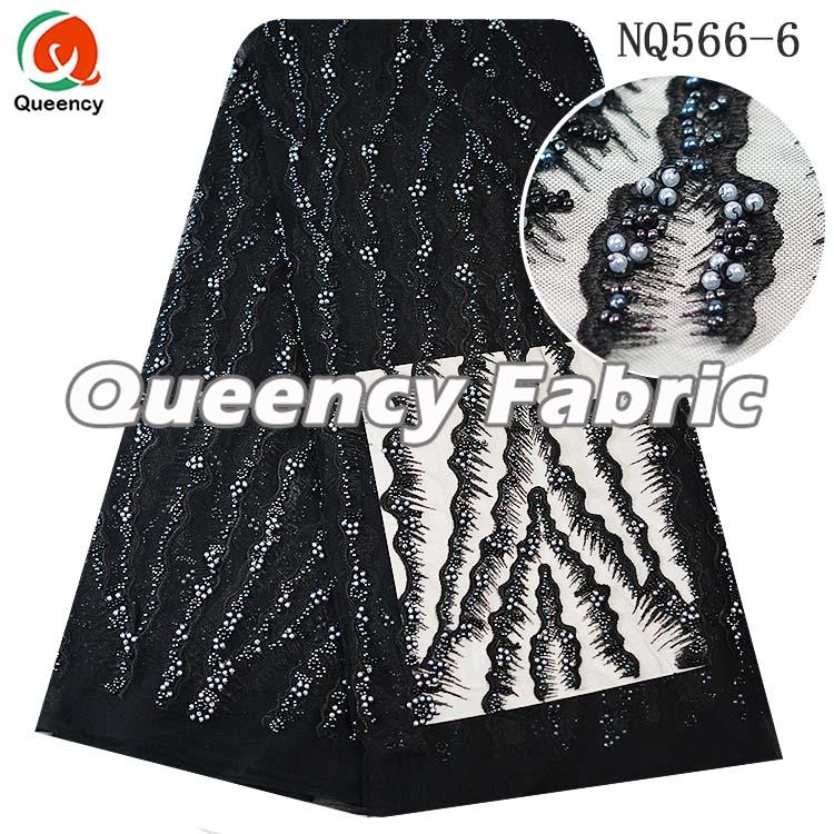 Handmade Beaded Tulle Lace Fabric Handmade Beaded Tulle Lace Fabric