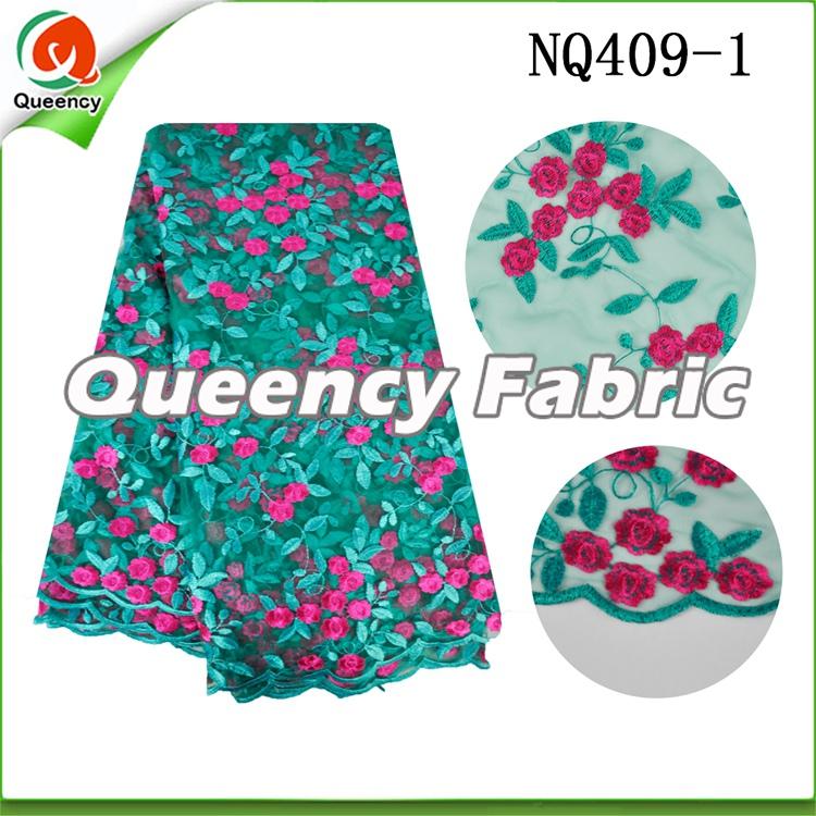 French Fabric In Teal French Fabric In Teal