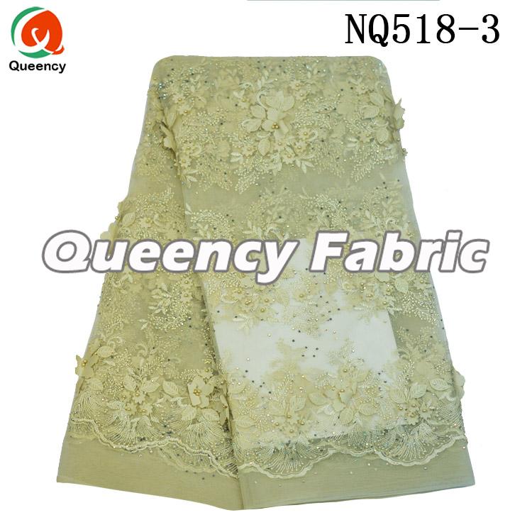 French Applique Lace Fabric