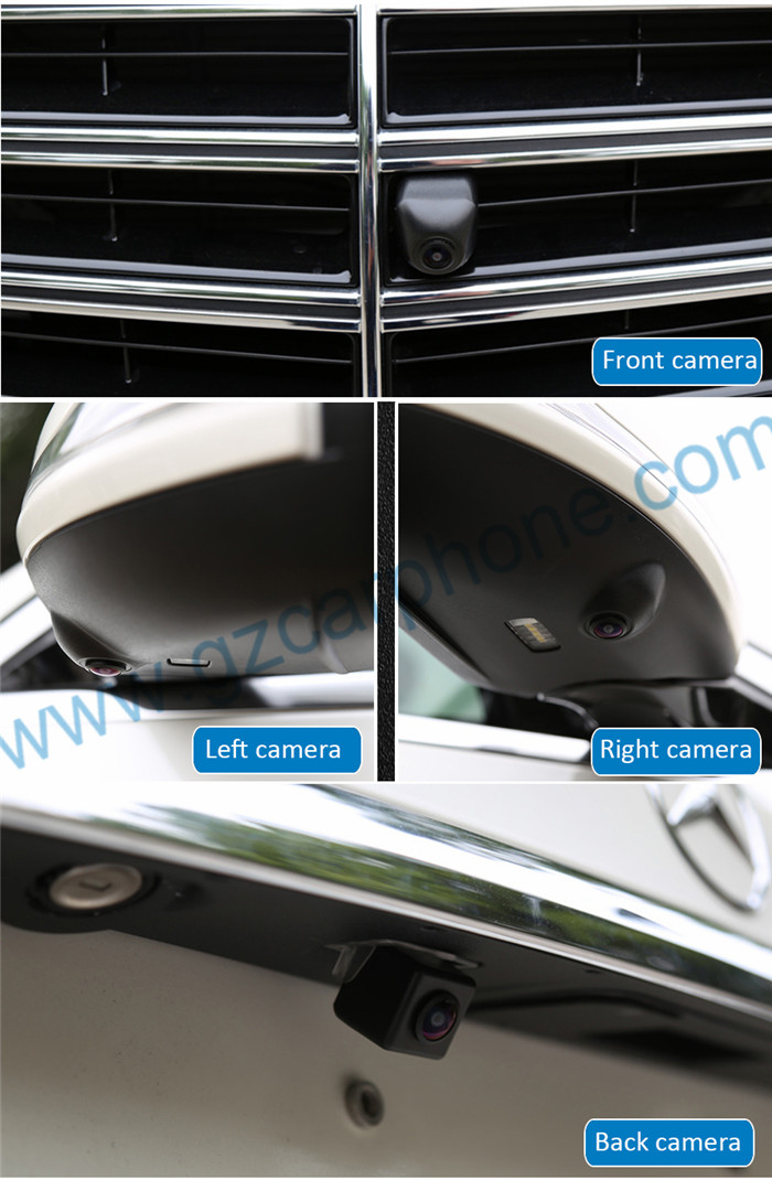 Mercedes Benz A B C E S GLA GLC GLE GLS CLS CLA Class 360 Degree bird view dvr camera Mercedes Benz A B C E S GLA GLC GLE GLS CLS CLA Class 360 Degree bird view dvr camera