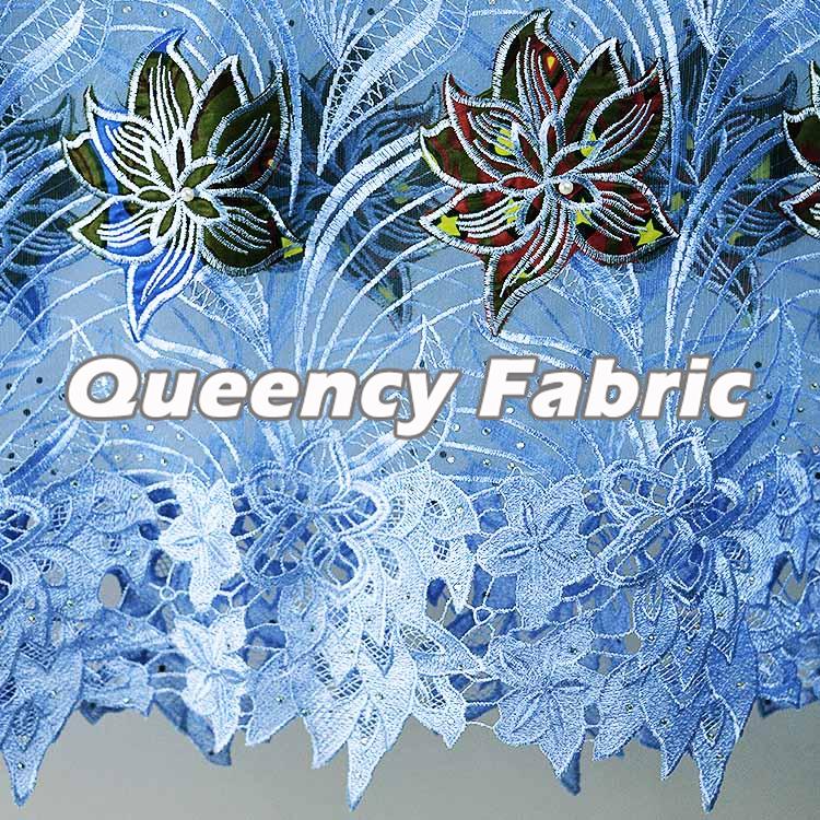 Tulle Ladies Lace Cotton Embroidery Tulle Ladies Lace Cotton Embroidery