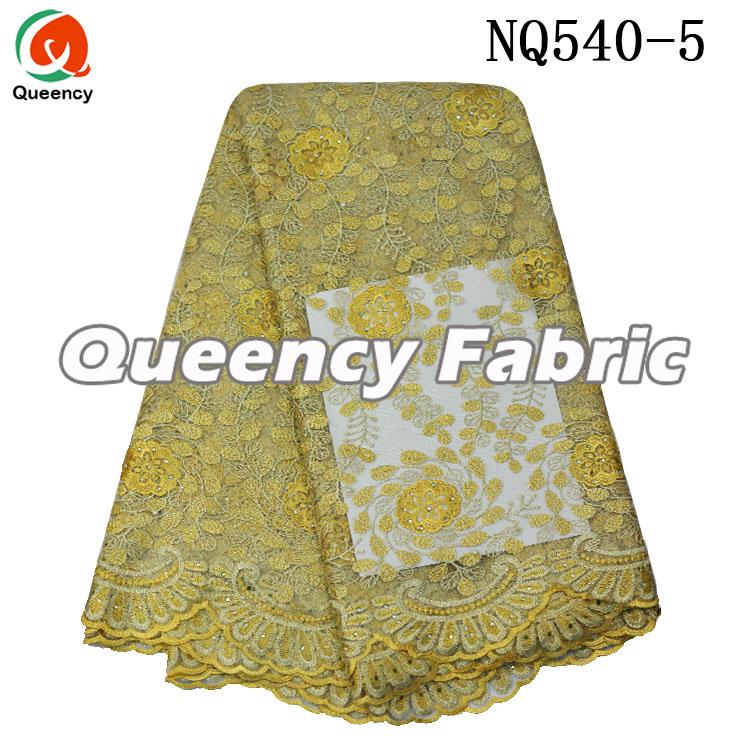 Gold Lace Tulle Embroidered Material Gold Lace Tulle Embroidered Material