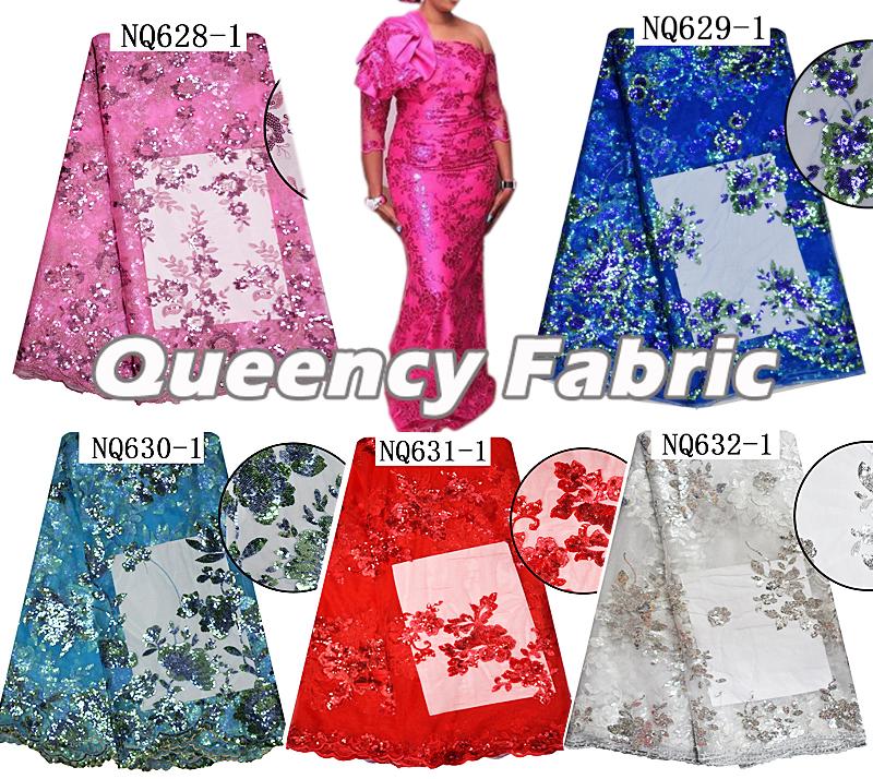 Sequins French Lace