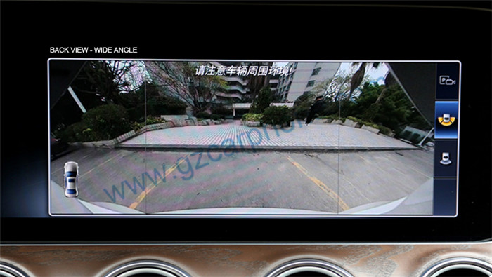 Mercedes Benz A B C E S GLA GLC GLE GLS CLS CLA Class 360 Degree bird view car video interface