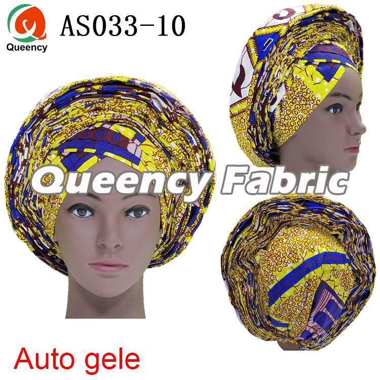 African Ladies Bridal Auto Gele 