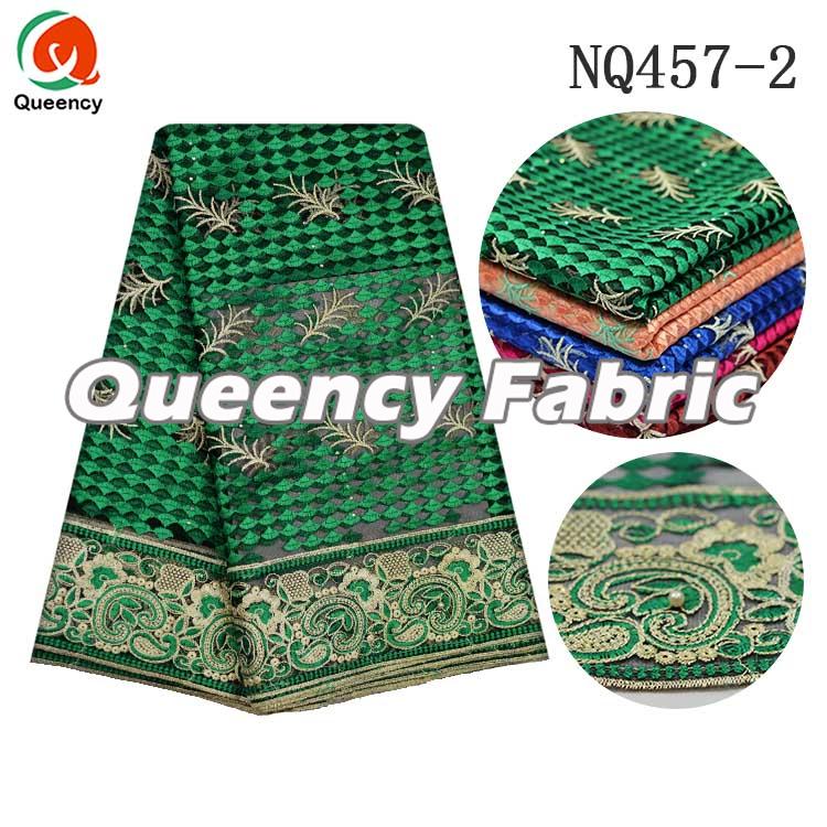 Cotton French Fabric In Green Cotton French Fabric In Green